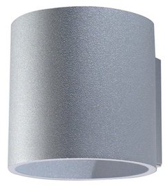 Lampa sienas Sollux Orbis SL.0049 Gray, 40 W, GU10