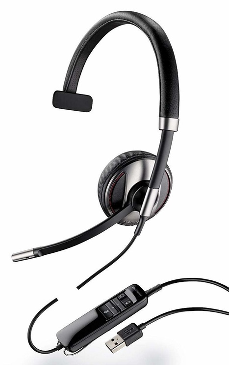 Laidinės ausinės Plantronics Blackwire C710, juoda