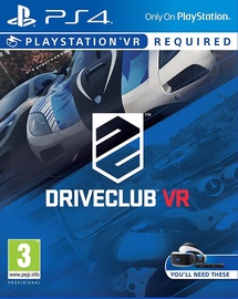 Driveclub VR PS4 VR