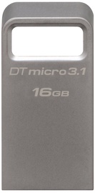 Kingston 16GB DataTraveler Micro Memory Stick USB 3.1 Silver