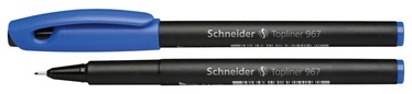 Pildspalvas Schneider 9673, kreiļiem/labročiem, zila/melna
