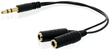 4World Audio Adapter Jack 3.5mm For 2x Jack 3.5mm