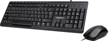 Клавиатура Gigabyte KM6300 EN, черный