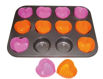 Kepimo forma keksams, 35 x 26 x 3 cm, 12 vnt