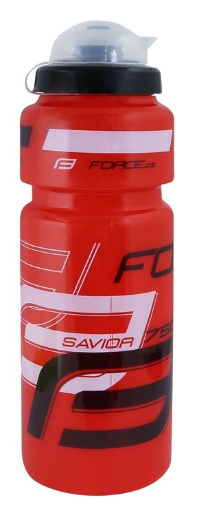 Jalgrattapudel Force Savior Ultra, plastik, valge/must/punane