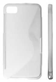 KLT Back Case S-Line Samsung Galaxy Beam Silicone/Plastic White/Transparent