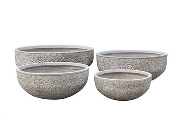 SN Plant Pots LT3458-4S P29 D70 H29 Beige