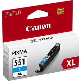 Кассета для принтера Canon CLI-551X, синий, 11 мл