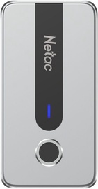 Жесткий диск Netac Z11, SSD, 500 GB, серебристый