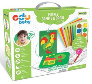 Wader Create & Draw Farm Puzzle 42130