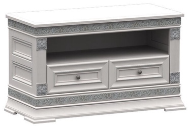 TV-laud ZOV Patricija T1-100, hõbe, 1082 mm x 468 mm x 637 mm