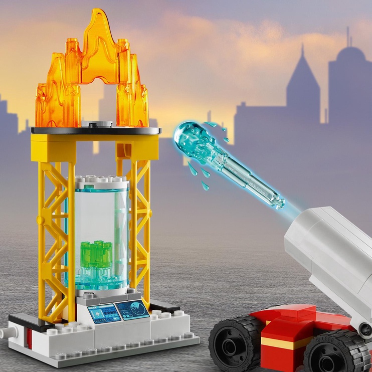 Konstruktors LEGO City Ugunsdzēsēju komandcentrs 60282, 380 gab.