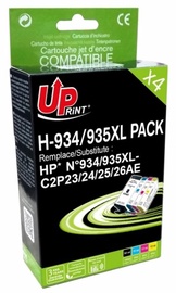 Printera kasetne Uprint H-934/935XL, zila/melna/dzeltena/violeta/gaiši zila