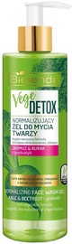 Makiažo valiklis Bielenda Vege Detox Normalizing Face Cleansing Gel With Mixed Beetroot, Kale & Prebiotic, 200 ml