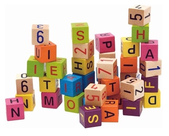 Woodyland Alphabet Blocks and Numbers