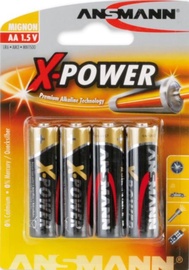 Ansmann Alkaline Battery LR6 AA x 4