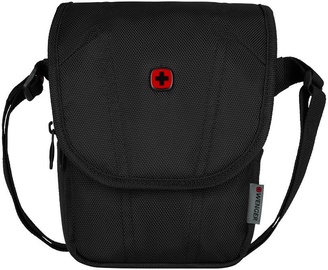 Soma Wenger BC High Flapover Crossbody, melna