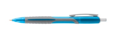 Ручка Luxor 1852G/10Box, синий/серый, 0.5 мм