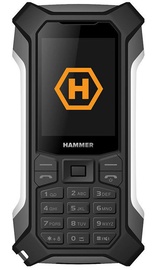 Mobiiltelefon MyPhone Hammer Patriot, must, 32MB/64MB