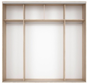 Black Red White Wardrobe Frame Nadir 250 Sonoma Oak
