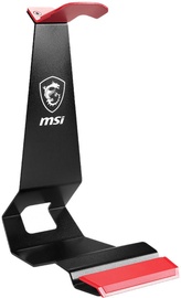 Austiņu statīvs MSI HS01, melna/sarkana