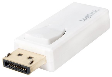 Адаптер Logilink 4K Displayport to HDMI Display port male, HDMI female, белый