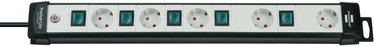 Brennenstuhl Power Cord Premium 5x 3m Light Grey