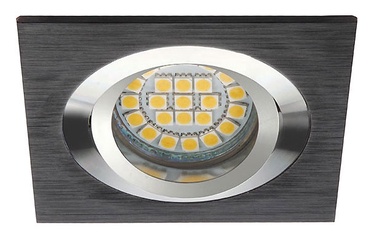 Iebūvēta lampa padziļinājums Kanlux SEIDY, 50W, G5.3, melna