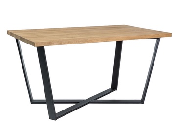 Signal Meble Marcello Oak Table 150x90cm Oak/Black