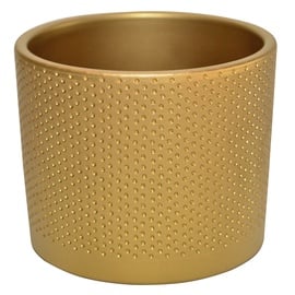 Цветочный горшок Domoletti 5906750939452, керамика, Ø 170 мм, золотой