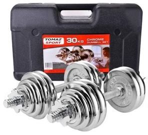 Komplekts Tomaz Sport Chrome Dumbell Set