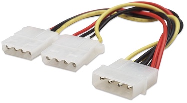 Manhattan Adapter Molex 3pin to Molex 4pin x2