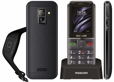 Mobilusis telefonas Maxcom MM 735B, juodas