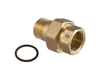 Соединение TDM Brass 230R, 1/2 дюйма - внешняя резьба / 1/2 дюйма - внутренняя резьба, 1/2"