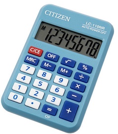 Kalkulaator Citizen, sinine