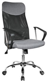 Biroja krēsls Q-025, melna/pelēka