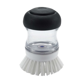 Oxo Good Grips Soap Dispensing Palm Brush Black