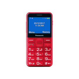 Nuputelefon Panasonic KX-TU155EXRN, punane