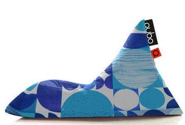 Qubo Tryangle Bean Bag Art.82498 Blue