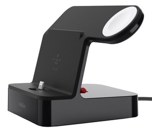 Belkin PowerHouse Charge Dock for Apple Watch + iPhone Black
