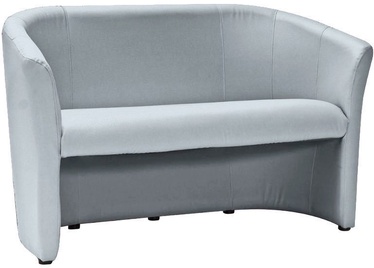 Dīvāns Signal Meble TM-2 Velvet Gray, 126 x 60 x 76 cm