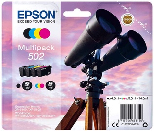Epson 502 Multipack Ink Cartridge C/M/Y/K
