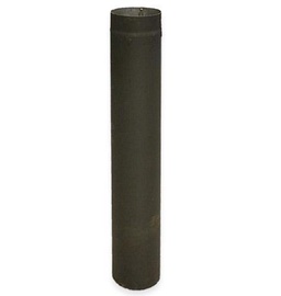 Дымоход Abx, черный, 150 мм, 100 см