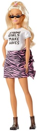 Кукла Mattel Barbie Fashionistas Long Blonde Hair & Animal Print Skirt GHW62