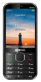 Mobilais telefons Maxcom MM330, melna
