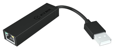 ICY BOX Cable USB 2.0 Ethernet Adapter