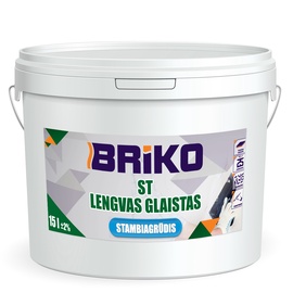 Špaktele Briko, gatavs lietošanai, balta, 15 l