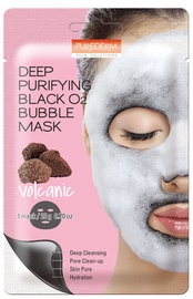 Purederm Deep Purifying Black O2 Bubble Mask Volcanoic