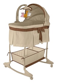 Milly Mally Sweet Melody Cradle 4 in 1 Remote Cream