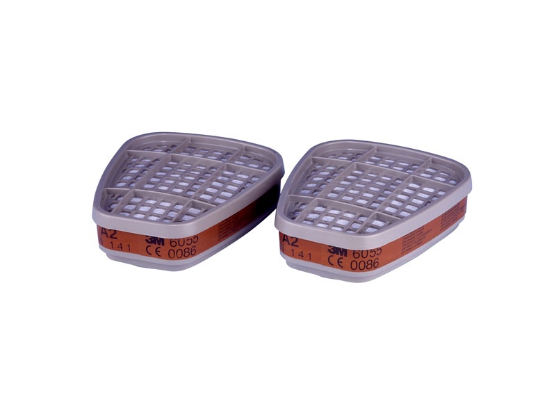 Фильтр 3M 6055K, oранжевый/серый, 2 pcs